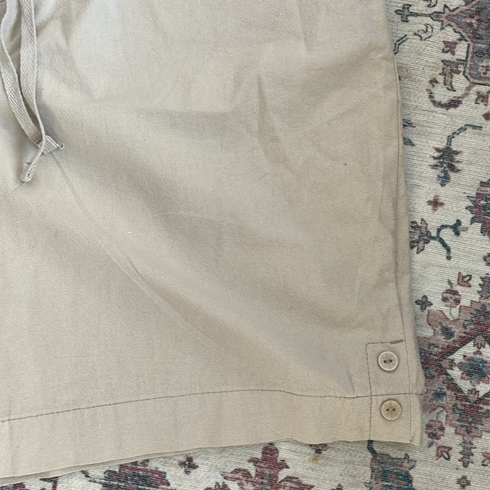 NWT Karen Scott woven shorts Petite XL - Picture 2 of 3